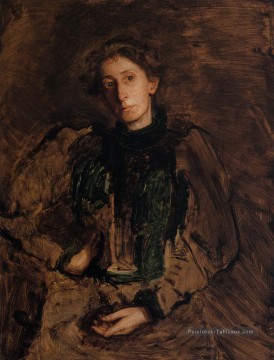 Portrait de Jennie Dean Kershaw réalisme portraits Thomas Eakins Peinture à l'huile
